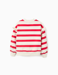 Saco Lineas Minnie Beige Con Rojo Zippy estilo