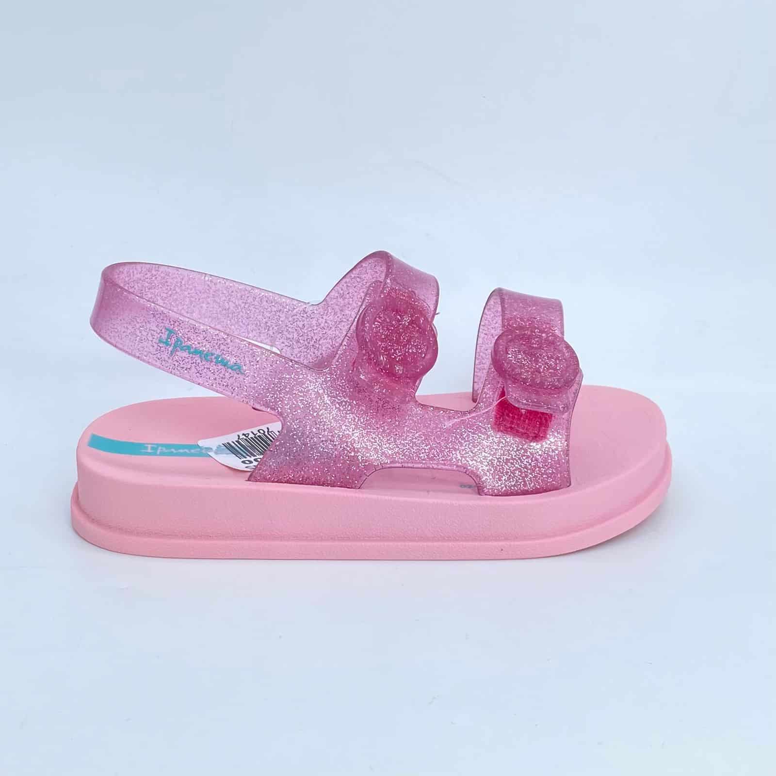 Sandalia Ipanema Diva Baby Rosa velcro