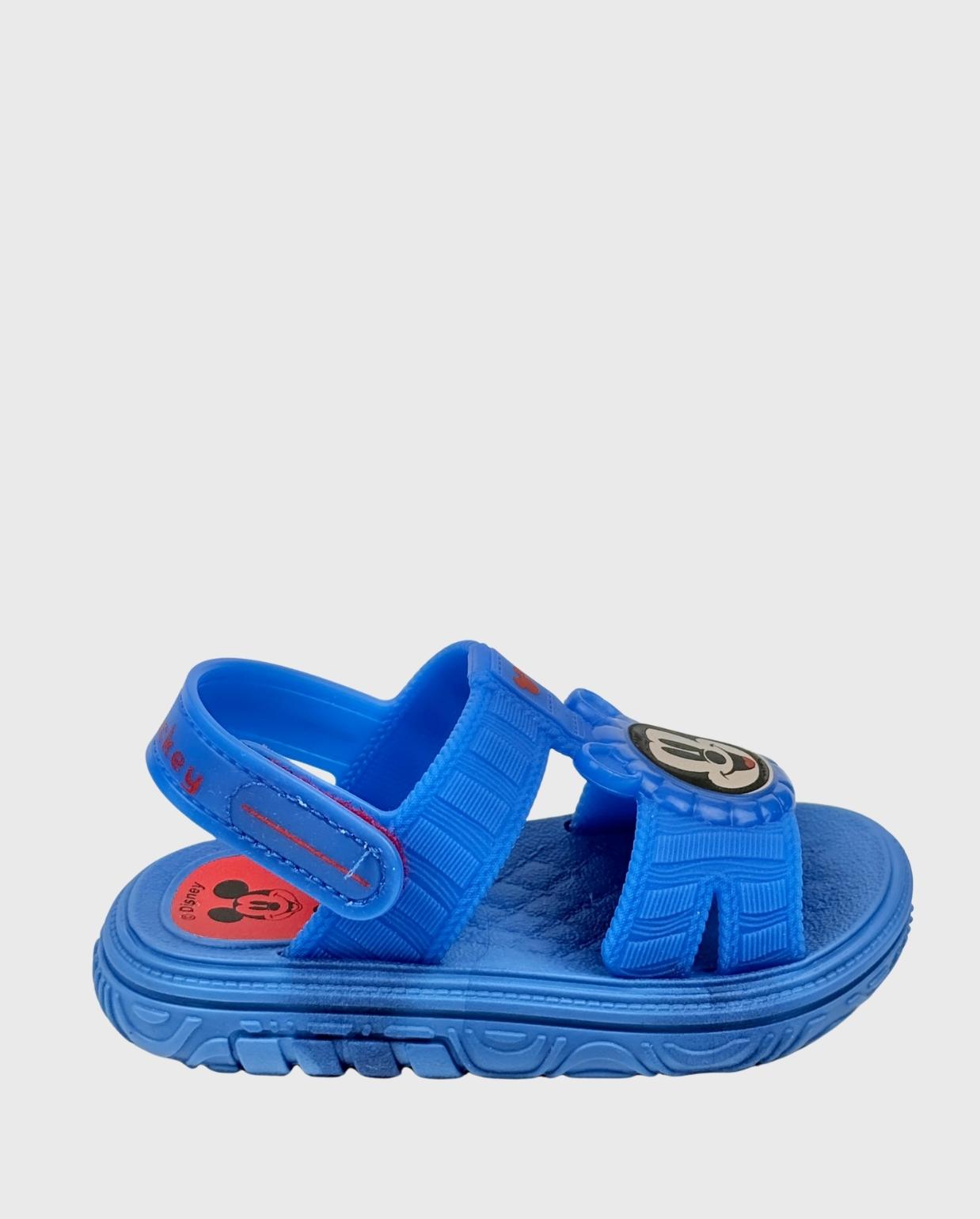 Sandalias Puff Bag Disney Mickey Azul Verano Blue