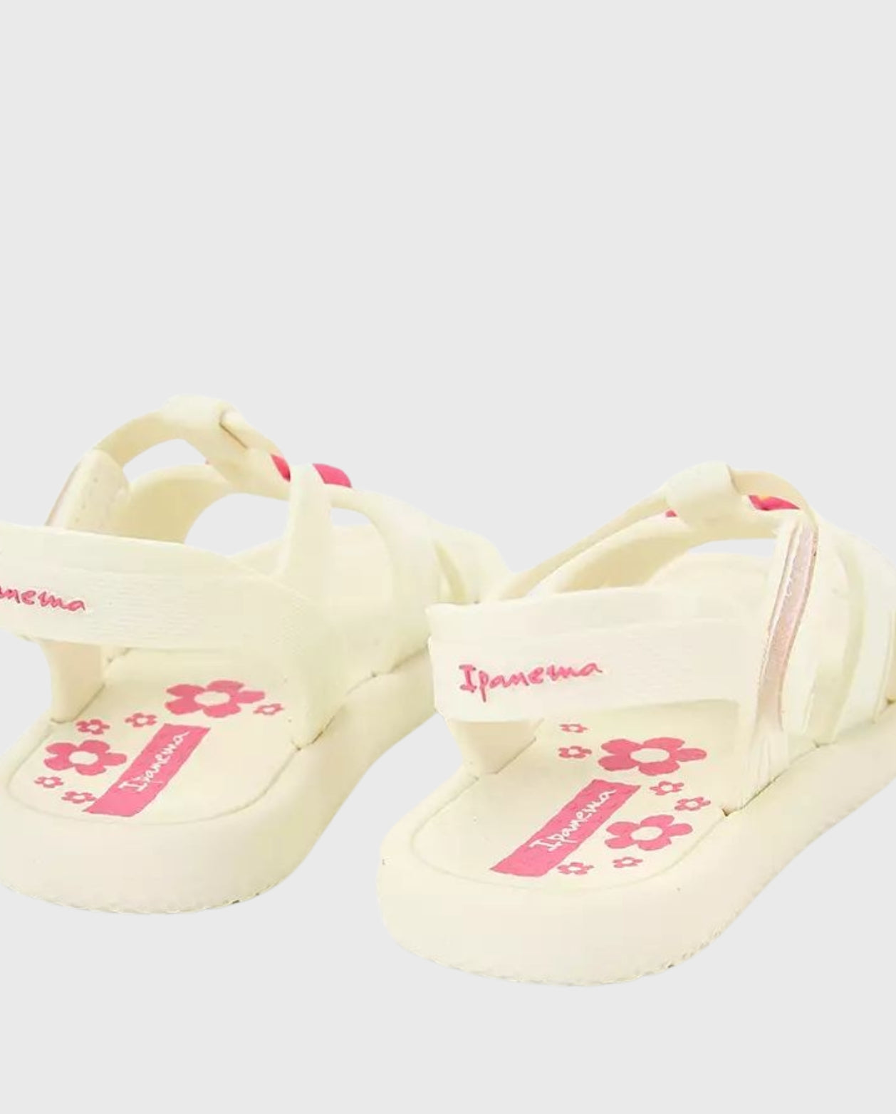 Sandalias Amore Baby  Flor Marfil detalle