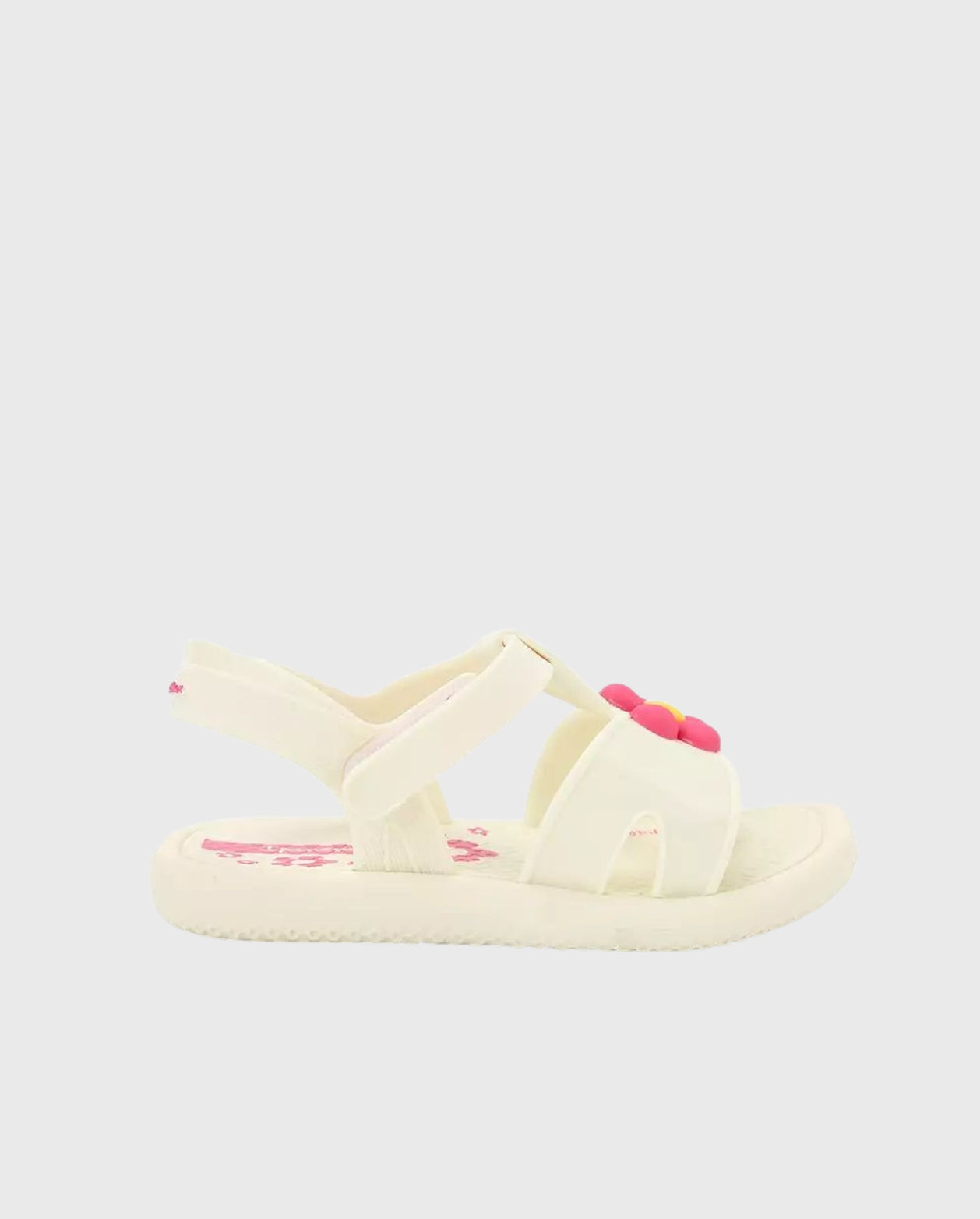 Sandalias Amore Baby  Flor Marfil perfil
