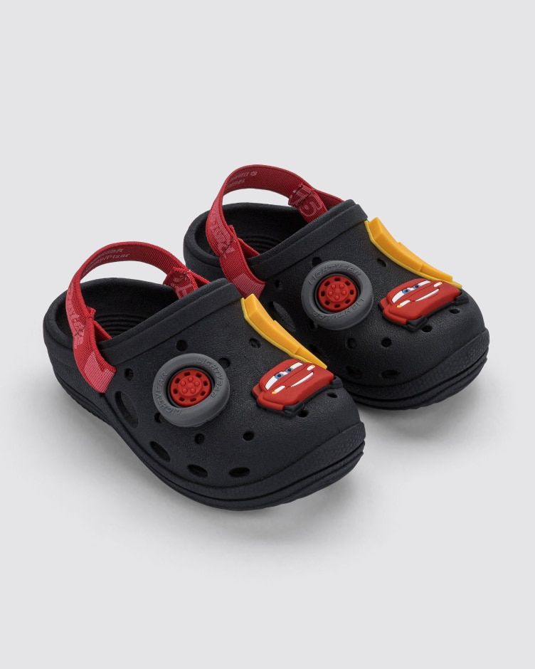 Sandalias Disney Moments Baby Cars Negro