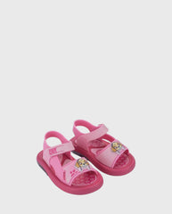 Sandalias Led Patrulla Canina Velcro Rosa Diseño
