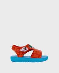 Sandalias Velcro Mickey Rojo Azul Niño