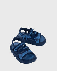 Sandalias Velcro Superman Azul