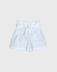 Conjunto Blusa Botones Short Blanca Diseño