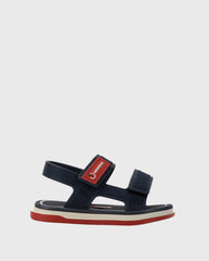 Sandalias Cartago Velcro Rojo Navy Estilo