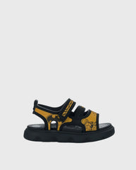 Sandalias Velcro Batman Negro Estilo