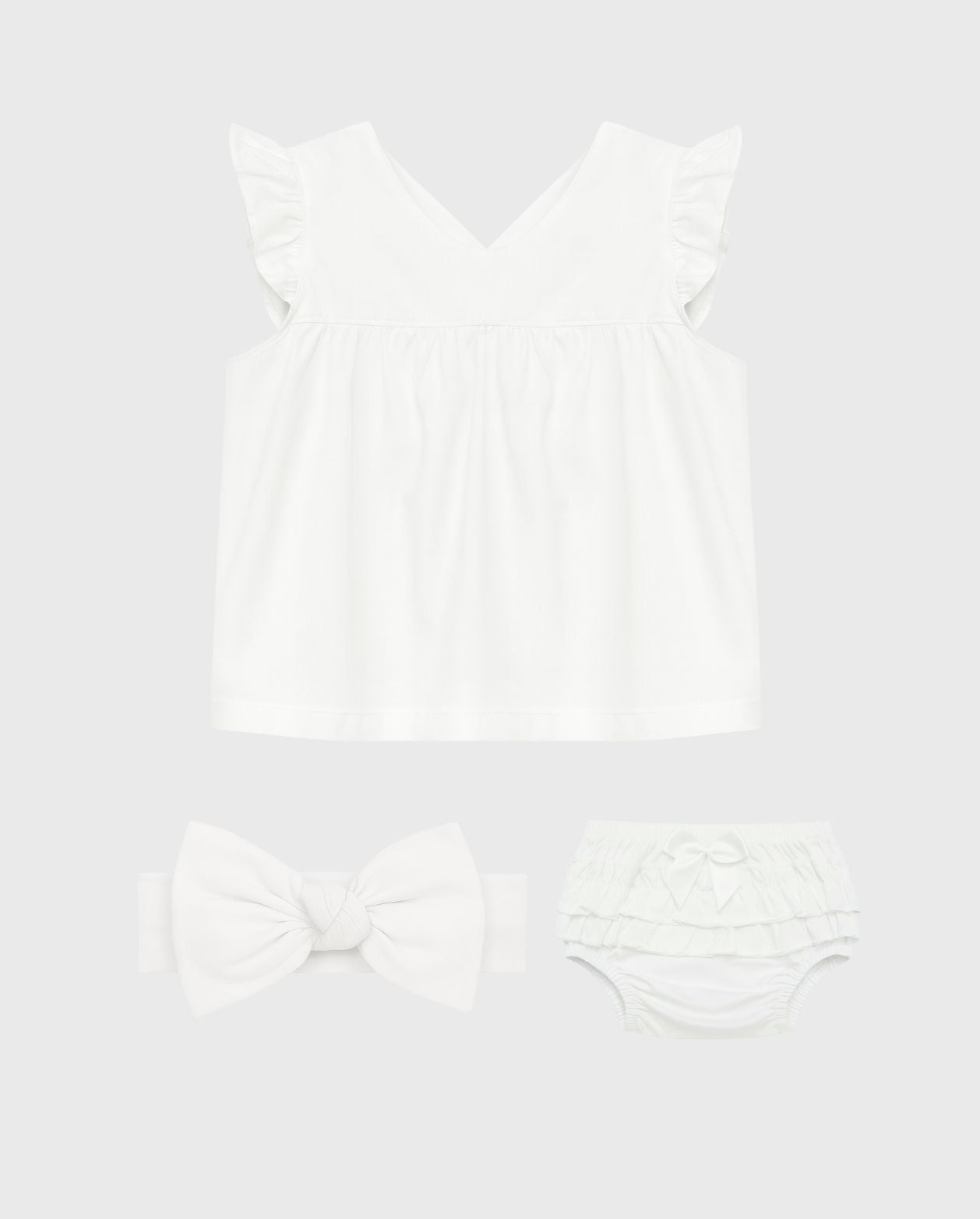 Vestido Volantes Con Balaca Surtido Diseño