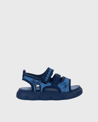 Sandalias Velcro Superman Azul Diseño