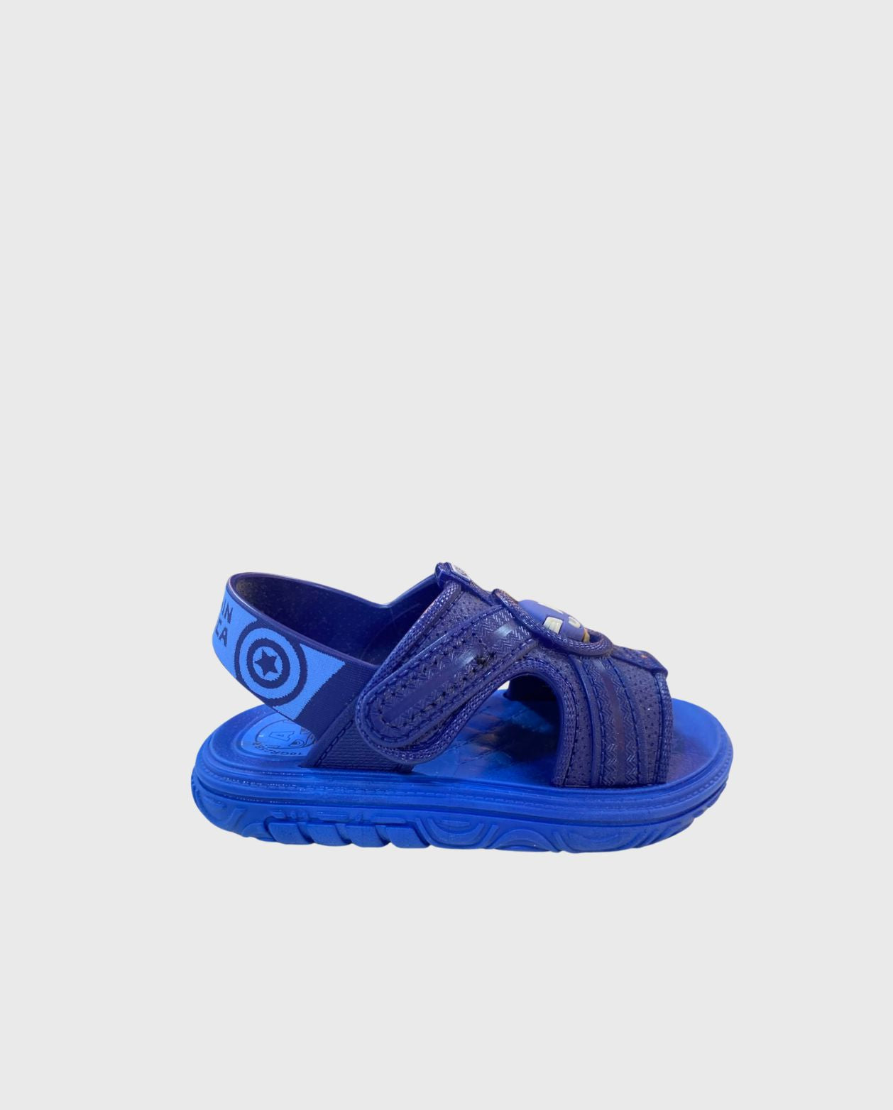 Sandalias Marvel Happy Capitan America Azul perfil