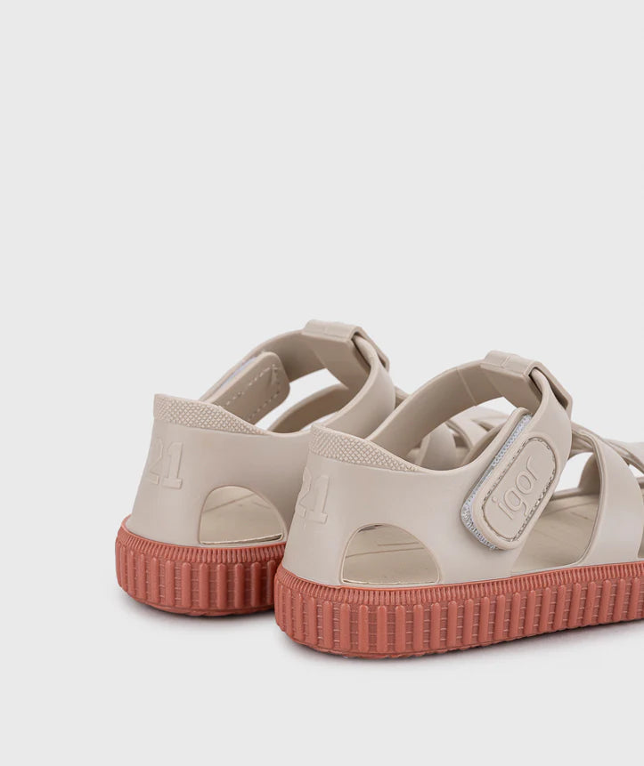Sandalias Nico Sand Nuevo Rosa Igor velcro