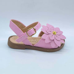 Sandalias Para Niña Flor Rosa detalle