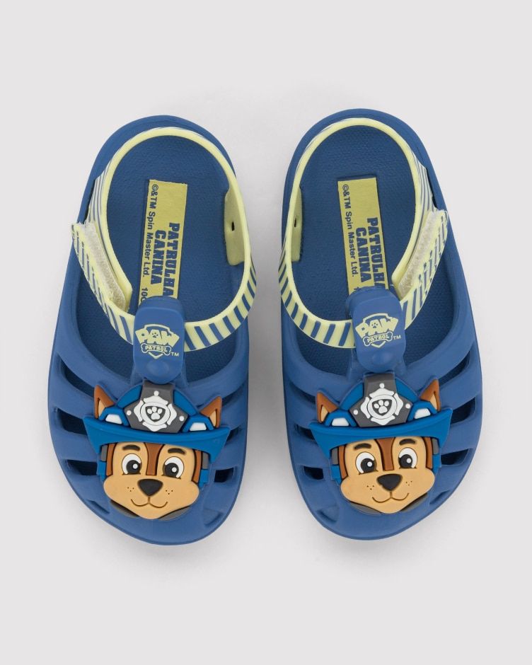 Sandalias Space Baby Patrulla Canina Azul detalle