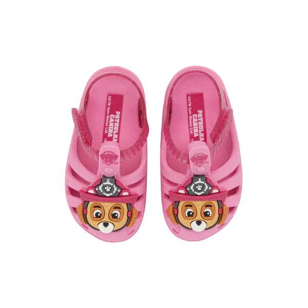 Sandalias Space Baby Patrulla Canina Rosa frontal