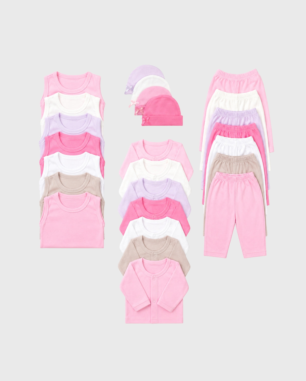Semanario 25 Piezas Baby Girl Color surtido