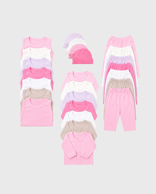Semanario 25 Piezas Baby Girl Color surtido