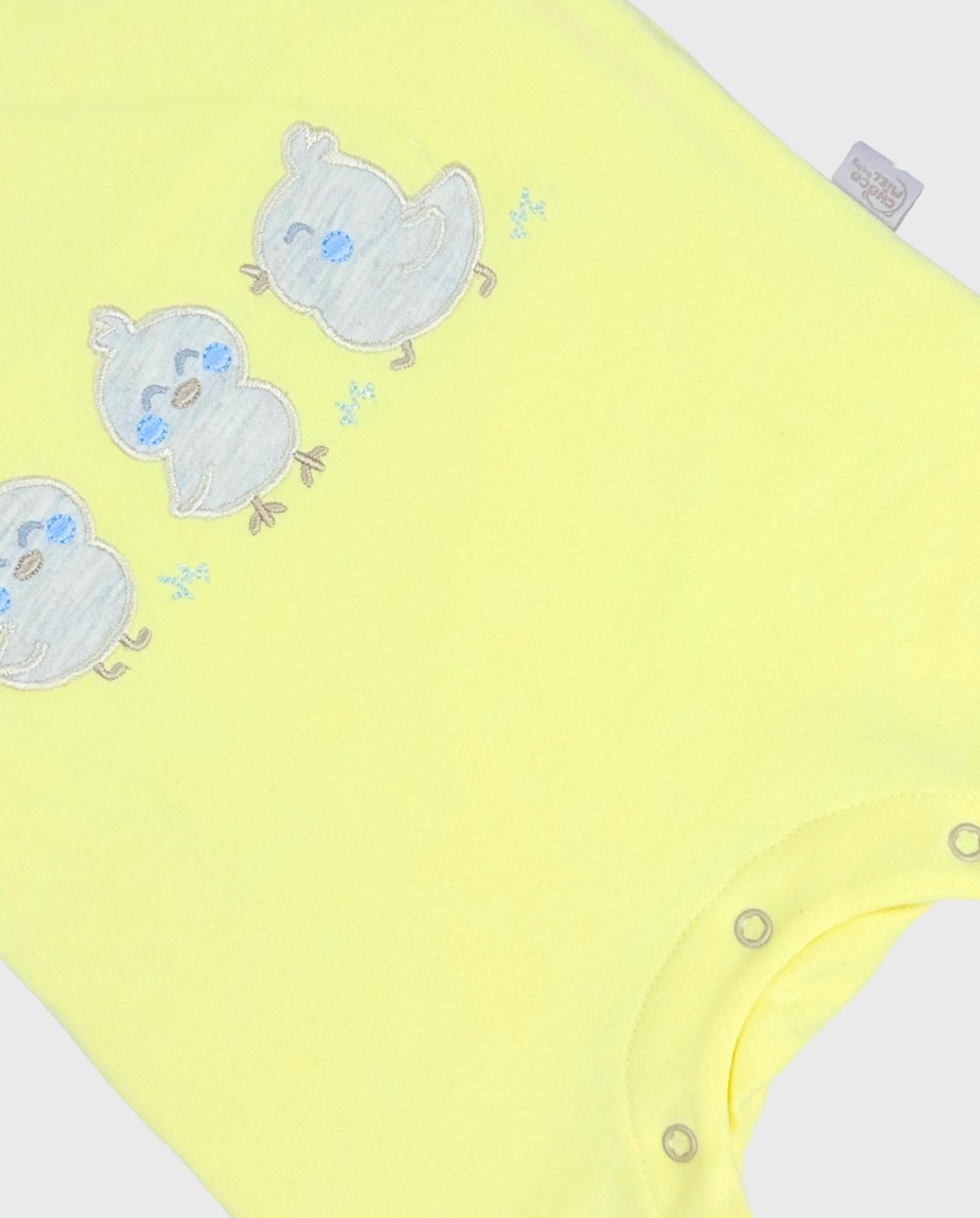 Set 2 Mamelucos Estampado Pollo Color