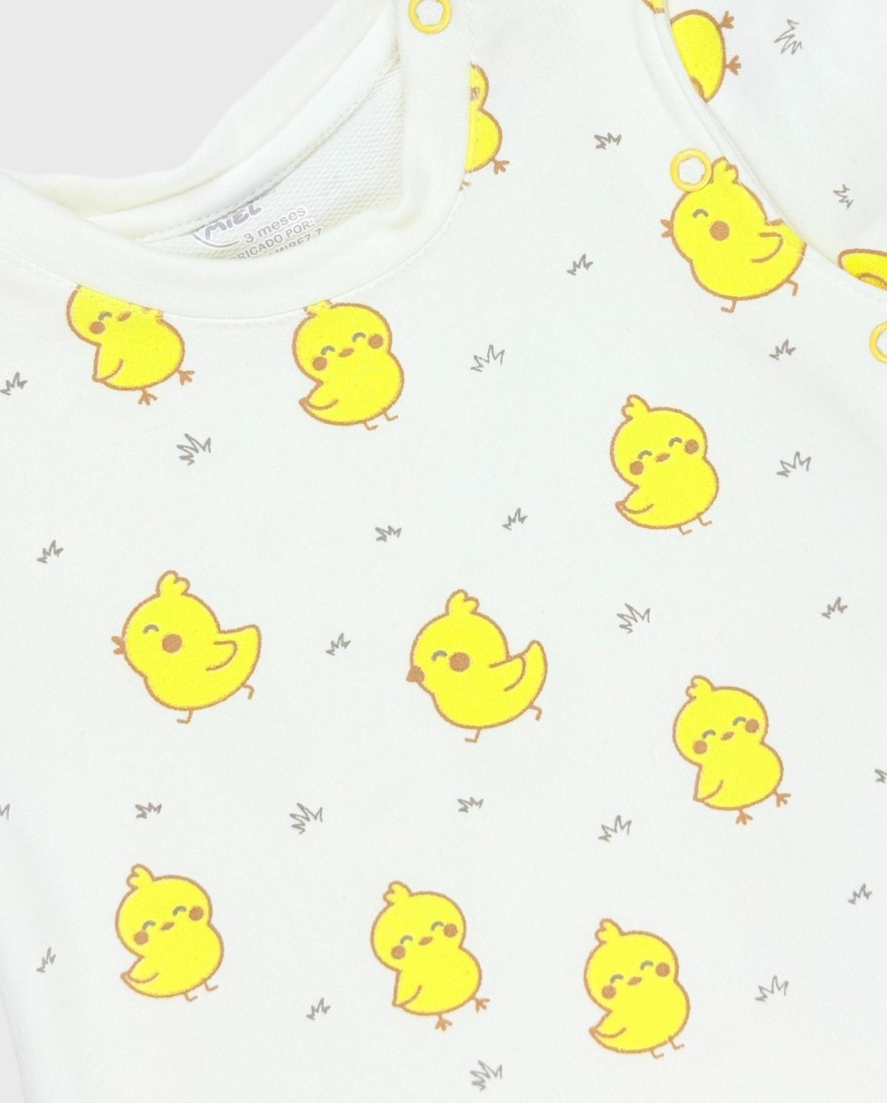 Set 2 Mamelucos Estampado Pollo Diseño