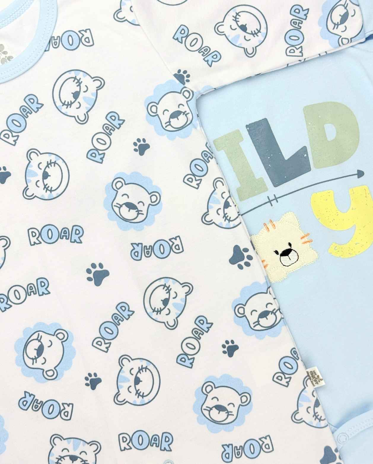 Set 2 Pijamas Estampado Roar Niños