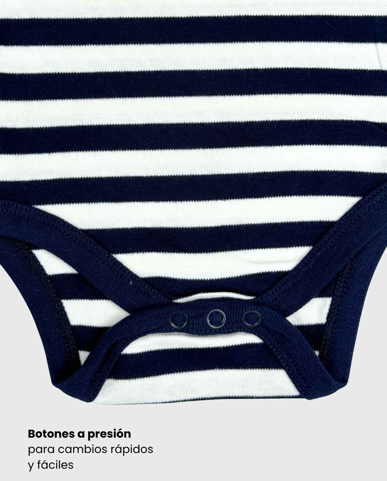 Set 3 Bodys Estampado Jirafa Navy Algodón 