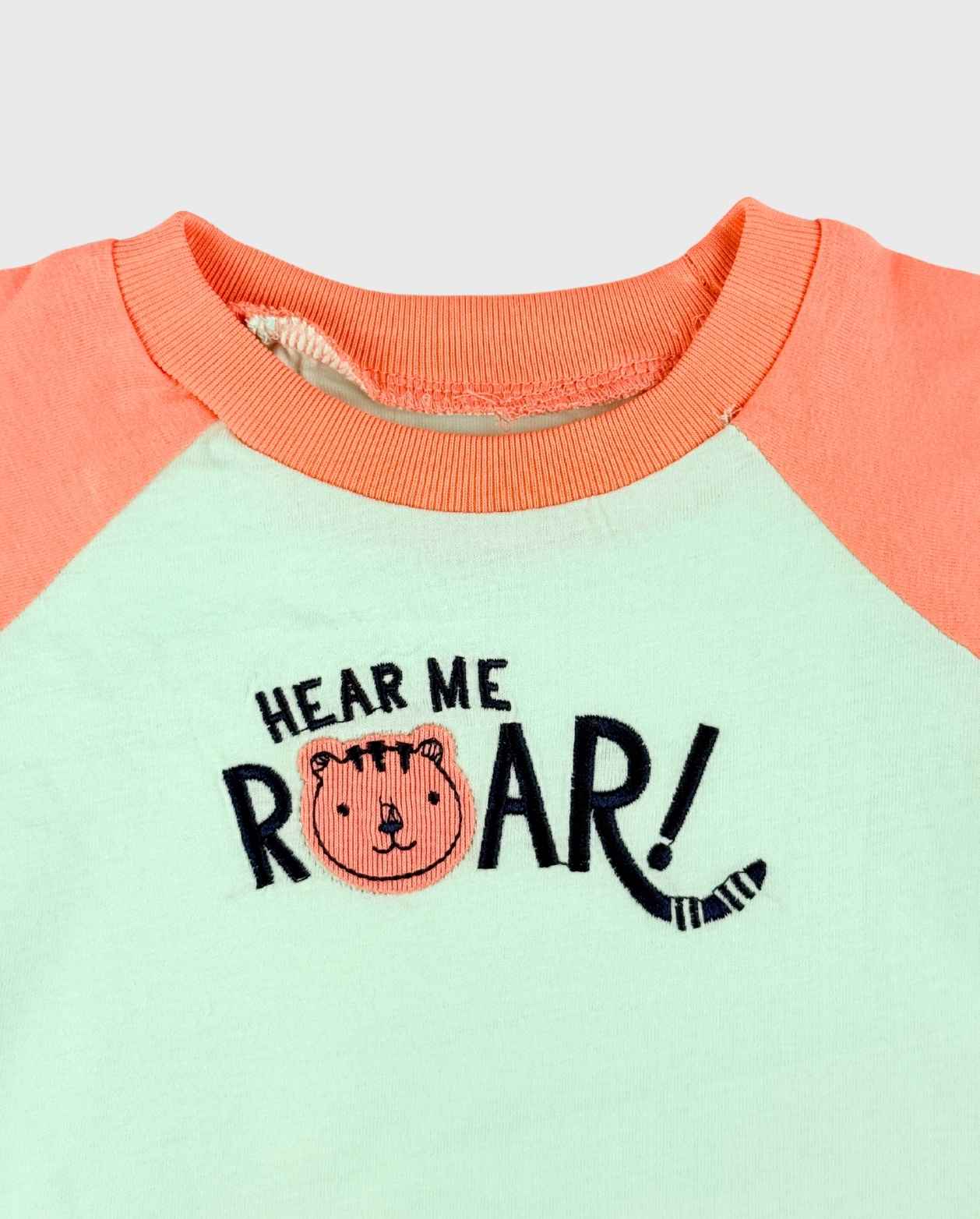 Set 3 Mamelucos Estampado Tigre Niños