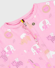 Set 3 Pijamas Familia Jirafa Rosa