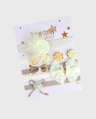 Set 5 Balacas Pluma Cafe 