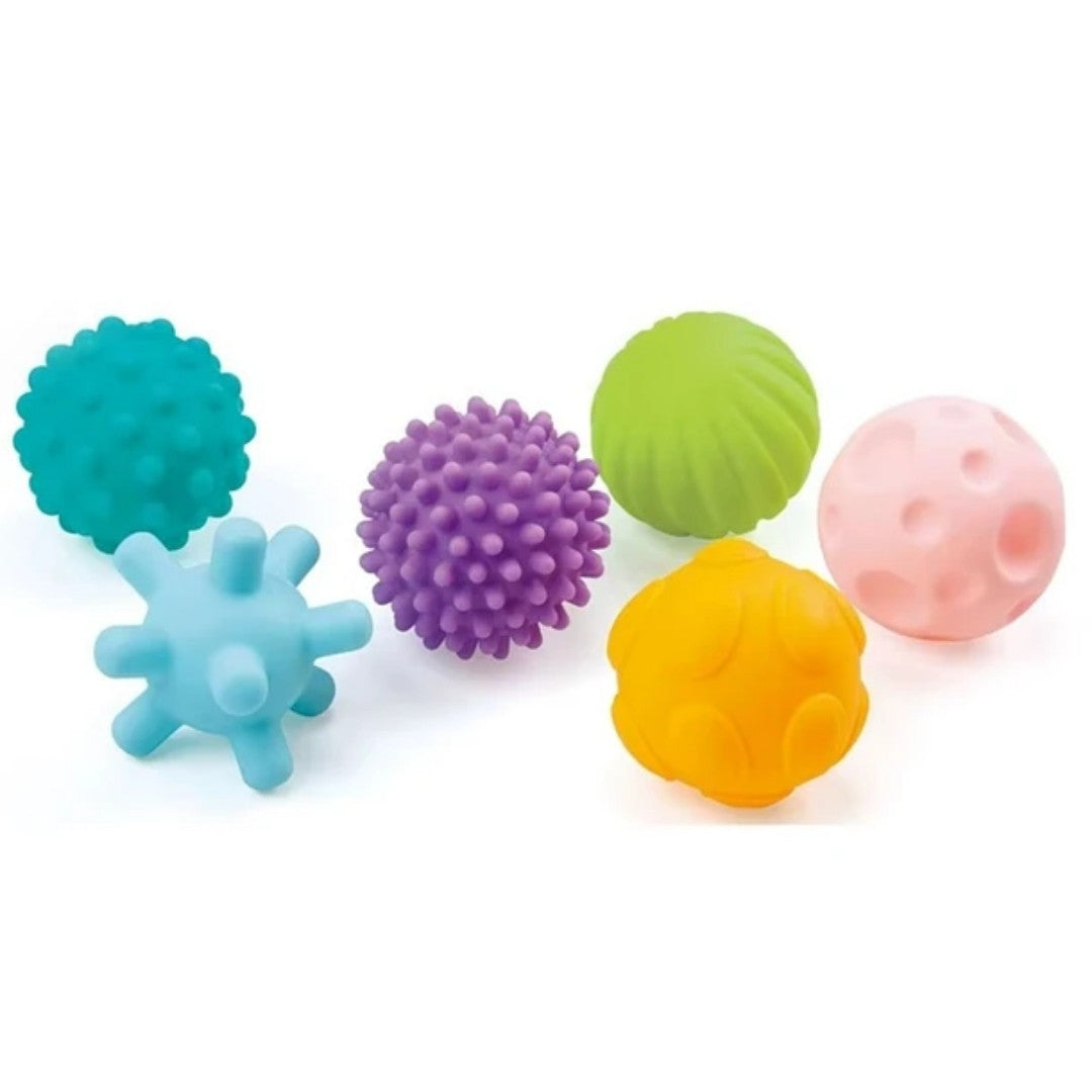 Set De 6 Pelotas De Estimulación Sensorial Colores