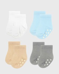 Set De 8 Medias Antideslizantes Color