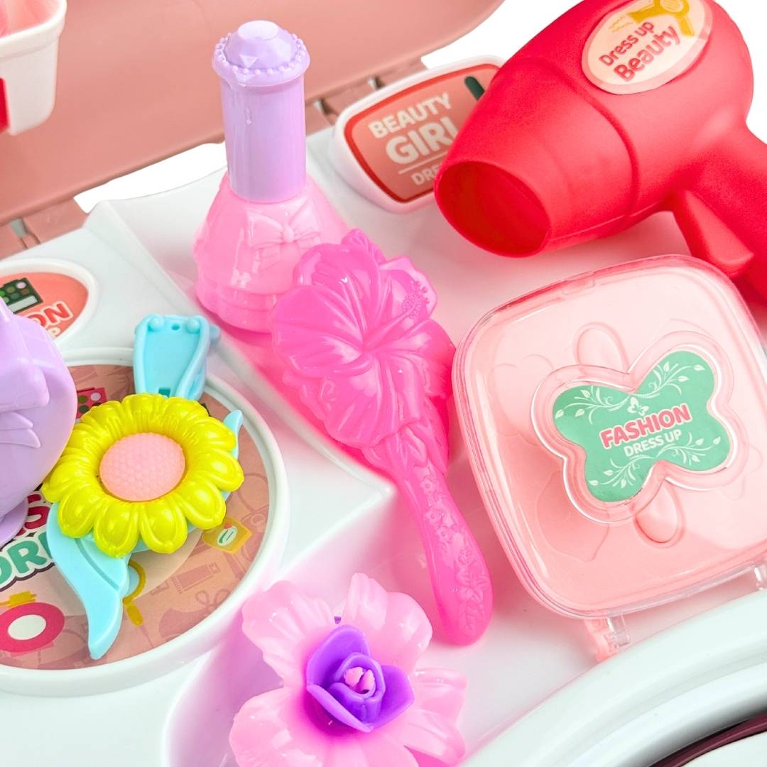 Set De Belleza 15 Piezas Rosa Belleza