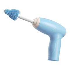 Set Lava Tetero Electrico En Silicona azul