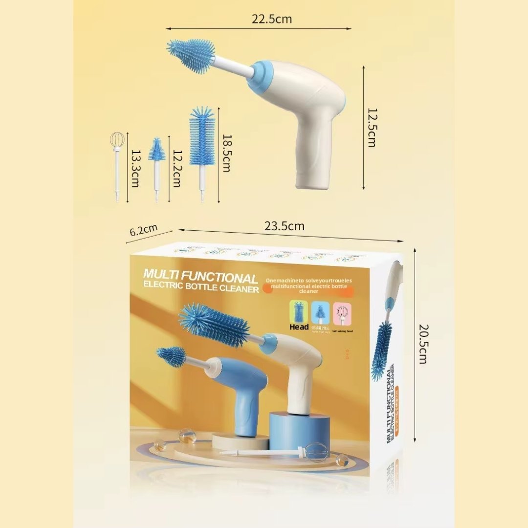 Set Lava Tetero Electrico En Silicona Medidas