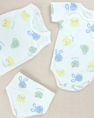 Set Primer Día Oso Friends Azul Detalle