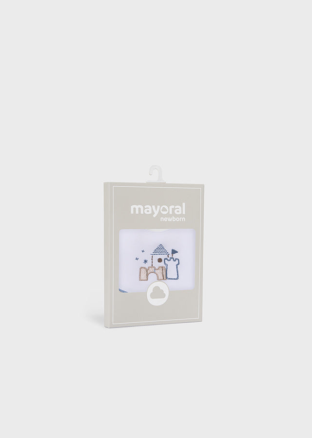 Set 2 Baberos Castillo Mayoral caja