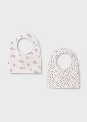 Set 2 Baberos Conejo Beige Mayoral