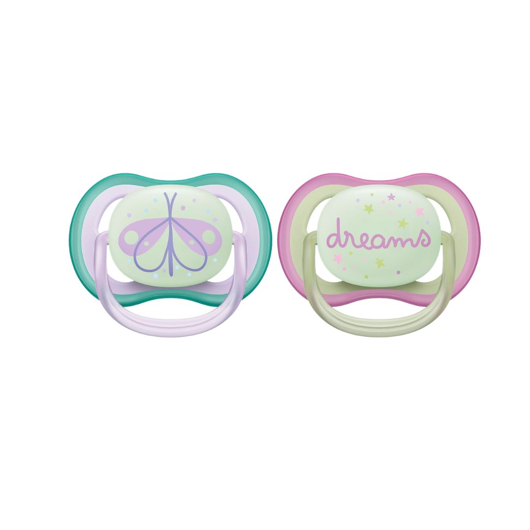 Set 2 Chupo Entretenedor Ultra Air Night Time Dreams 0-6m estilo