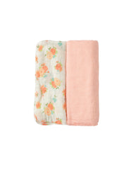 Set 2 Piezas Muselinas Caja Estampado rosa