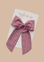 Set 2 Pinzas Maxi Moño Belén Cuadros