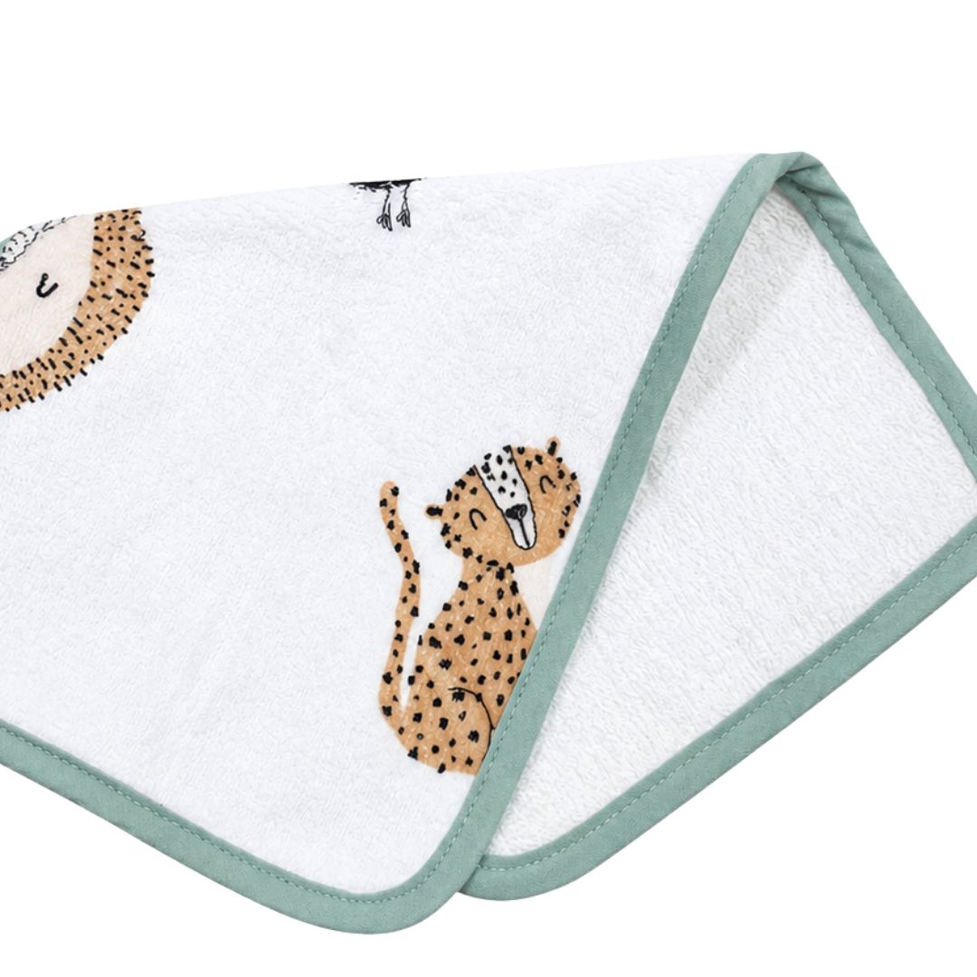Set 3 Babitas Estampadas Safari 100% Algodón detalle