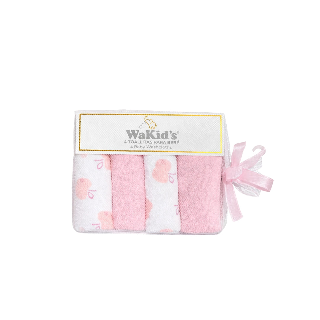Set 3 Babitas Estampados rosa