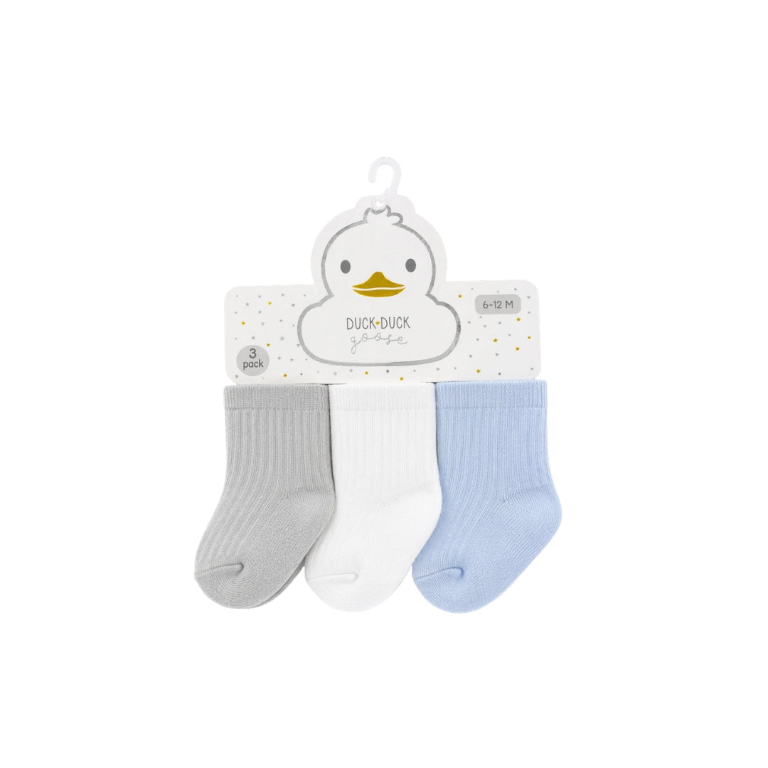 Set 3 Medias Caladas Para Bebe Niño