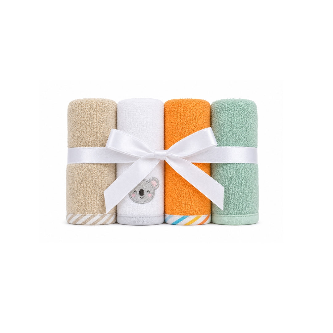 Set 4 Babitas Estampado Bordado BEIGE