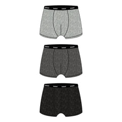 Set 4 Boxers Tonos Grises Boboli