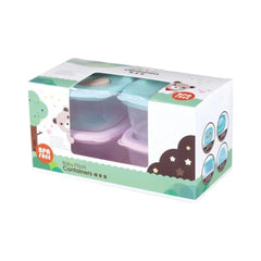 Set 4 Porta Comida Bebe
