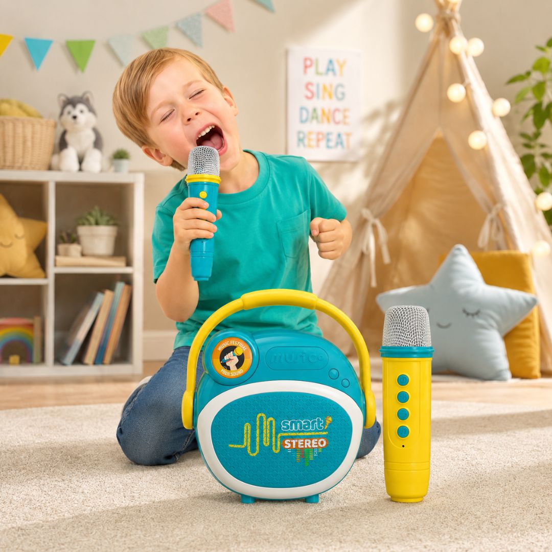 Set Juguete Karaoke Con Conexión Bluetooth niño
