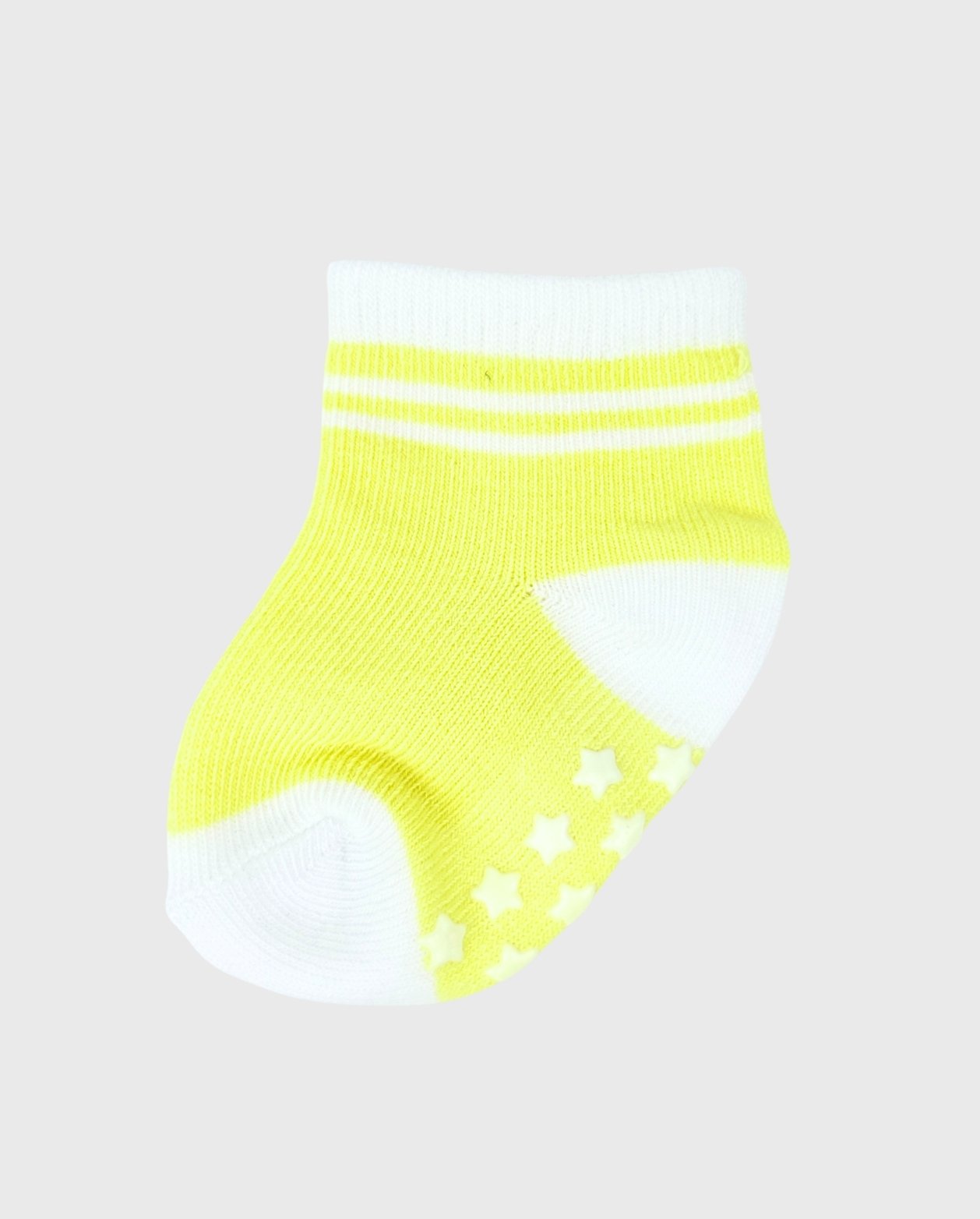 Set 5 Medias Estampado Cara Feliz Amarilla