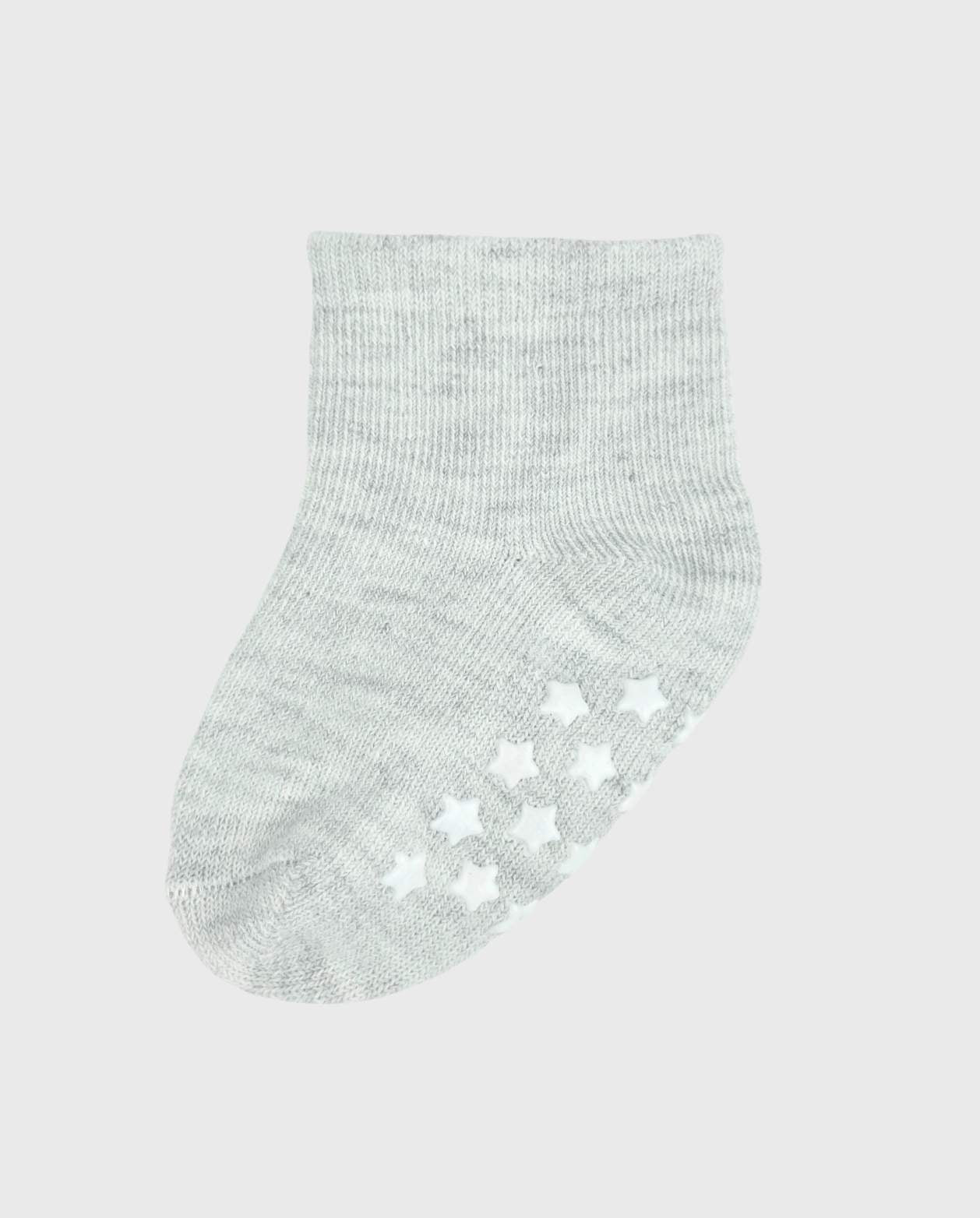 Set 5 Medias Estampado Cara Feliz Gris