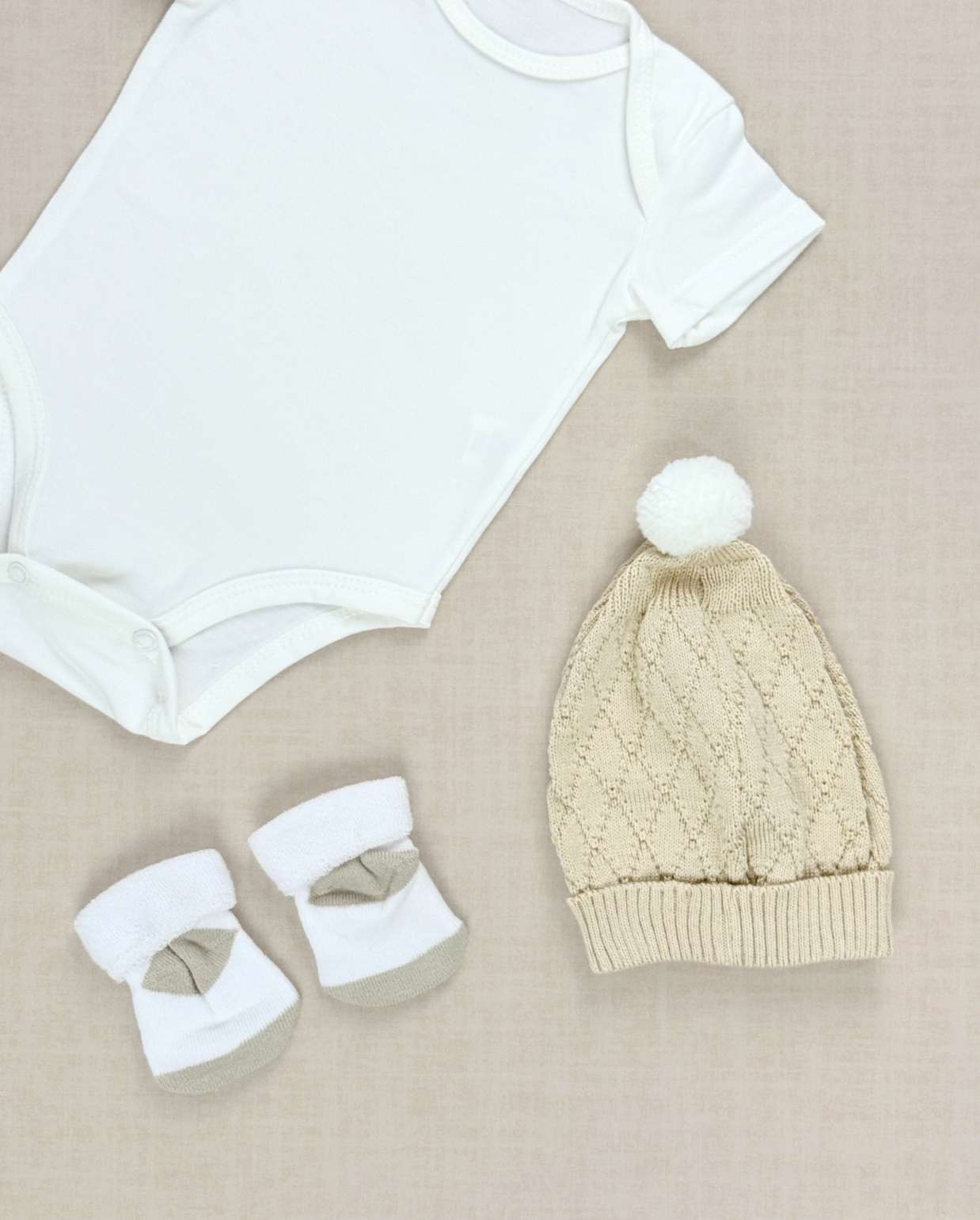 Set Primer Día Cara Oso Cafe Detalles