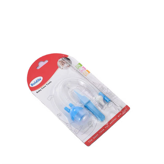 Set de Aspirador Nasal Manual De Manguera AZUL